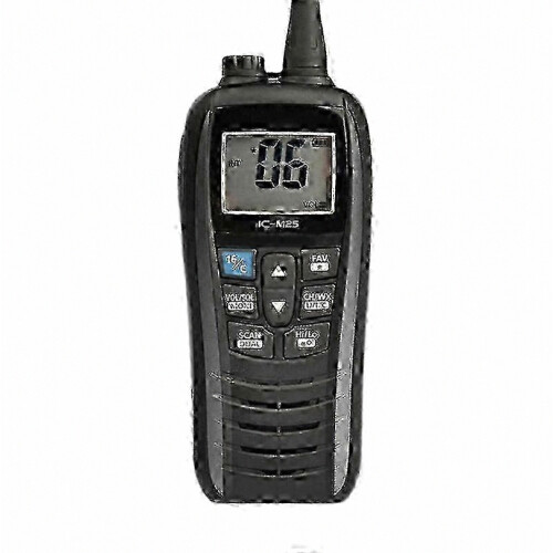 IC-M25 Πλωτός Ασύρματος VHF Θαλάσσιος Ραδιόφωνο, Αδιάβροχος για Yachting και Σκάφ