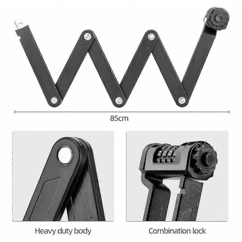 Secure Bracket for Bicycle Anti-Theft Lock Installation 1