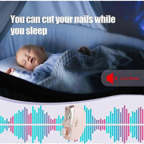 Ηλεκτρικό νυχοκόπτη 3 σε 1 με γυάλισμα και 2 ρυθμιζόμενες ταχύτητες 2
