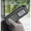 Digital Coating Thickness Gauge 0.01mm/1Mil Black Thickness Meter with Screen LCD Display Calibration Function for Car B 5