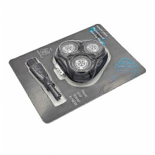 Testine di ricambio con sistema di taglio di precisione per rasoio elettrico Philips serie S1121, S1232, S1133, modello S2305.