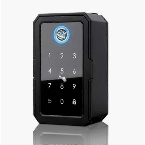 Smartkey Lock Box, Electronic Key Box With Digital Code, Bluetooth App, Home Key Wireless Lock Box Safe for Hosts