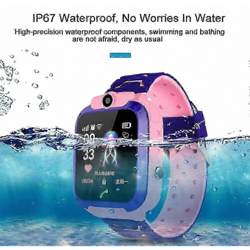 Έξυπνο ρολόι με κάρτα SIM 4G για παιδιά, GPS WiFi Tracker, φωνητική συνομιλία, παρα 1