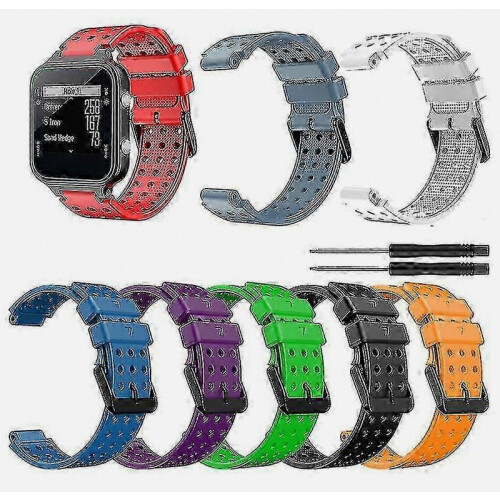 For Garmin Approach S20 Watch Silicone Wristband Band Strap +tool Kr 1