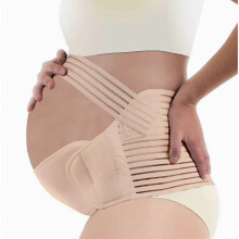 Maternity Pregnancy Support Belt - Soft Breathable Belly Band for Back Pain Relief & Posture