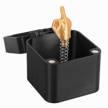 Funny Middle Finger Popup Box Gag Gift for Adults - Prank Hand Decor & Desktop Accessory