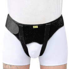 Men Inguinal Hernia Support Belt Double Groin Hernia Pain Relief Truss Brace Men