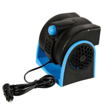(orange) 12v Mini Portable Air Conditioner Car Leafless Conditioning Humidifier Purifier Usb Desktop Air Cooler Cooling Silent Fan