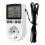 Digital Temperature Controller Power Socket Outlet Eu Plug Thermostat With Timer Switch Sensor Probe Heating Cooling 2