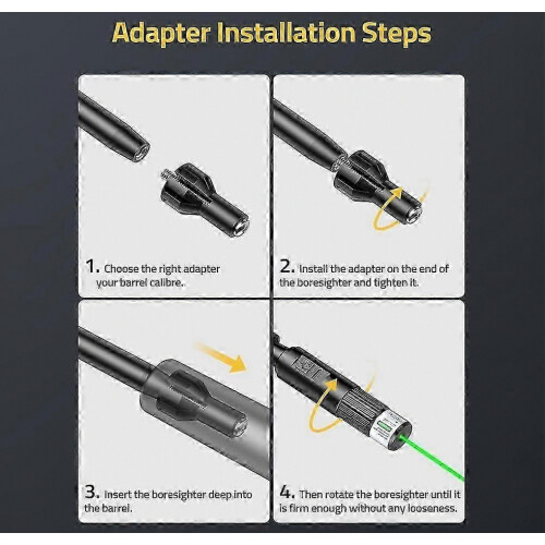 New Green Laser Sight Aligner Alignment Calibration Zero Reset Device Adapter Green 2