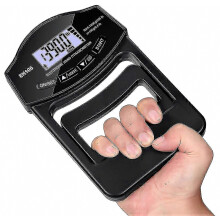Grip Strength Tester, 396lbs/180kg Digital Hand Dynamometer Grip Strength Meter Usb Lcd Screen Hand