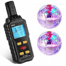 Ghost Equipment Kit, Emf Meter With 2 Motion Light Up Catballs, Emf Meter Detector Ghost Equipment