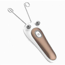 Epilatore per viso e corpo con filo di cotone dorato, epilatore elettrico, epilatore ricaricabile, epilatore a filo