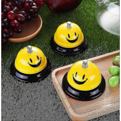 Ensemble de 4 sonnettes d'appel de service pour restaurant, hôtel, bureau, comptoir de réception 1