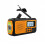 Ραδιόφωνο Crank + FM BT έκτακτης ανάγκης με μπαταρία 5000 MAh, ηλιακή ενέργεια και ξ 1