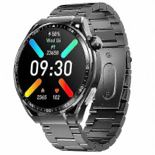 F200 Smart Health Watch Black 3-beads Steel