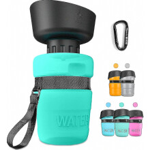 Foldable Pet Water Bottle for Dogs Travel Portable BPA Free Dispenser Lightweight Convenient