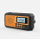 Ραδιόφωνο Crank + FM BT έκτακτης ανάγκης με μπαταρία 5000 MAh, ηλιακή ενέργεια και ξ 3