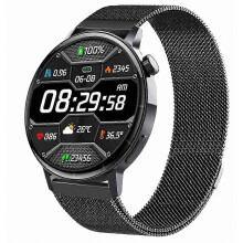 F67s Smartwatch with Blood Glucose Monitoring Blood Oxygen Pressure Test and HRV Tracking