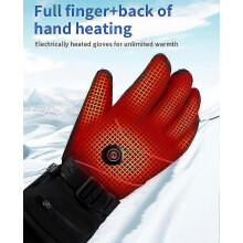 Heated Glove Liners For Men Women, Rechargeable Hand Warmers, Thin Camouflage Touchscreen Battery El
