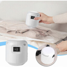 Aufbewahrungslösung für Kompressionsbeutel: Elektrische Saugpumpe für universelle Haushaltskleidung und Decken – Vakuumpumpe