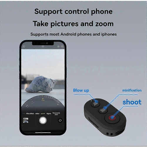 Telecomando Bluetooth per Insta360 X4 X3 X2 Ace Pro 2 GoPro 13 Smart Photography Shutter Release 1
