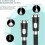 Lampe de lecture LED, lampe de cou mains libres, flexible, à piles 3