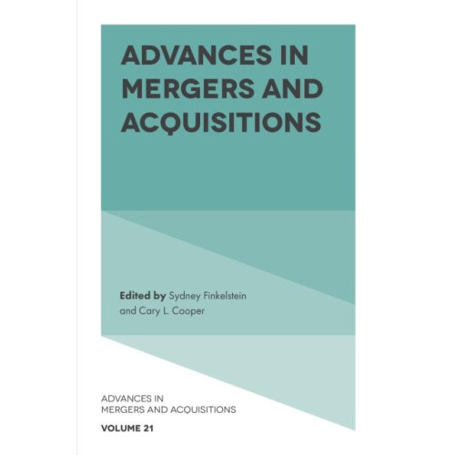 Advances in Mergers and Acquisitions Hardcover Book