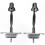 Front Door Hinge Straps for 2006-2015 RAV4 Limit Stops Replacement Parts 1