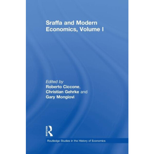 Sraffa and Modern Economics Volume I Paperback Book