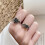 Sterling Silver Vintage Floral Open Ring 925 5