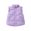 Kids Thermal Sleeveless Vest Zip Front Polyester 3-12Y 2