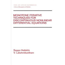 Monotone Iterative Techniques for Discontinuous Nonlinear Differential