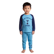 (12-18 Months) Tottenham Hotspur Long Sleeve Long Leg Pyjama Set (Boys Blue)