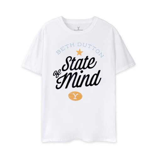 Yellowstone (Medium) Yellowstone Short Sleeved T-Shirt (Womens White)
