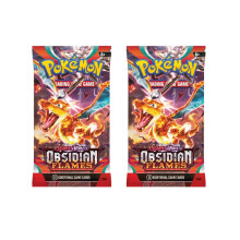 Pokemon Cards Obsidian Flames, English - Booster Bundle including 2 Pokemon Booster Packs - TCYM Product