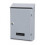 Wall Mounted Lockable Post Box 360×230×100mm Grey 1