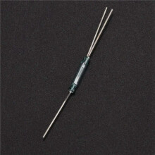 100Pcs N/O N/C SPDT Reed Magnetic Switches Replacement 2.5X14MM RI-90