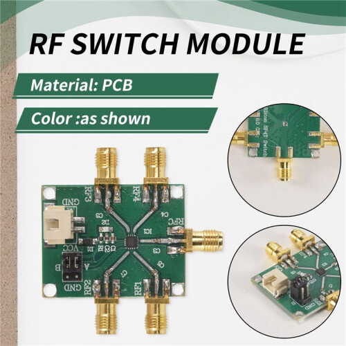 4X HMC7992 0.1-6GHz RF  Module Single Pole Four Throw  Non-Reflective