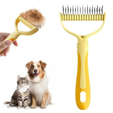 Pet Hair Removal Tool Double-Sided Large White-Gray