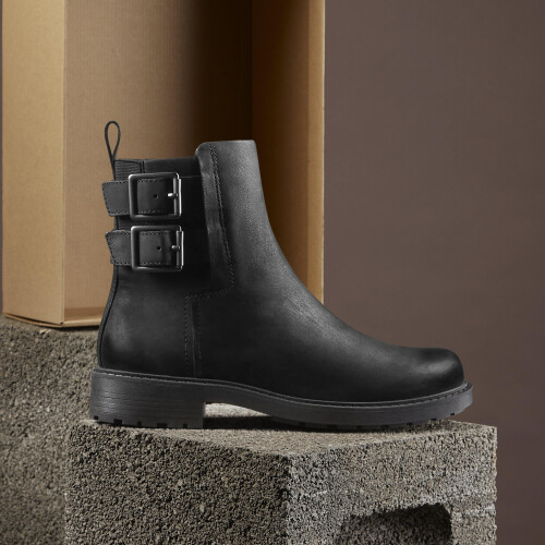 Clarks Orinoco2 Bay Black Leather 2