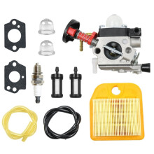 Carburador HS82T HS82R con Filtro de Aire para Cortasetos para HS82T HS82R HS87T HS87R, Número de Pieza 4237-120-0621
