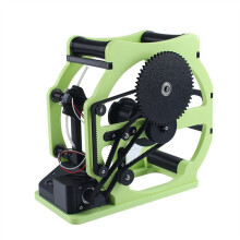 Avvolgitore di Filamento Motorizzato Aggiornato Processo Automatizzato Semplice e Versatile per Stampante 3D Spina UE Verde + Nero