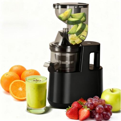 Cold Press Slow Masticating Fruit Juicer Whole Food Juicing Machine Electric UK 1