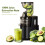 Cold Press Slow Masticating Fruit Juicer Whole Food Juicing Machine Electric UK 5