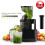 Cold Press Slow Masticating Fruit Juicer Whole Food Juicing Machine Electric UK 8
