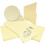 Craft UK W110 A6 Ivory Hammered Cards & Envelopes 1