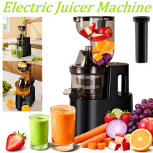 Cold Press Slow Masticating Fruit Juicer Whole Food Juicing Machine Electric UK