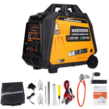 3500W Dual-Fuel Petrol/LPG Portable Inverter Generator +E-Start