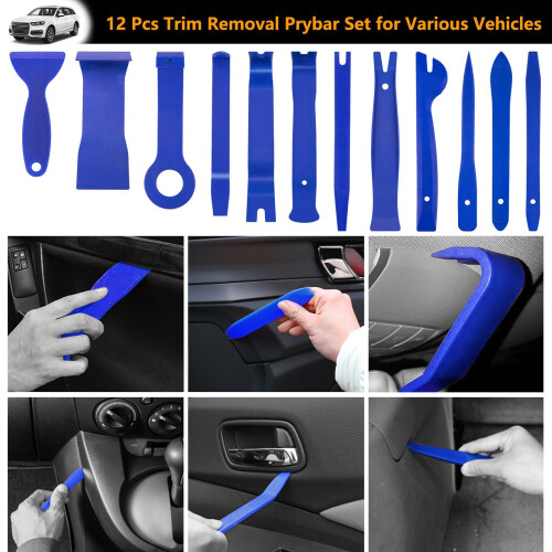 439Pcs Car Trim Removal Pry Tool Molding Kit Panel Door Dash Interior Clip Set 2